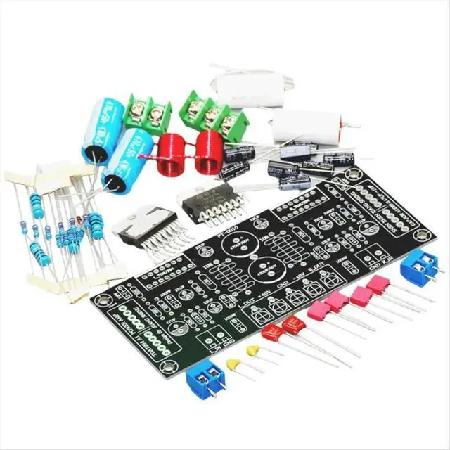 Alt view image 2 of 3 - TDA7294 100W+100W Dual-Channel Audio Amplifier Board Power Amplifier Board HIFI Amplifier Module Accessories DIY Parts
