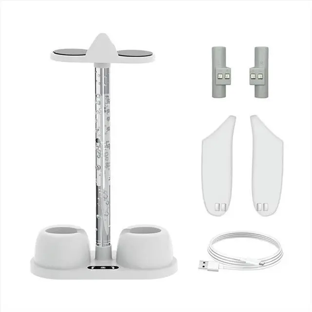 Main image of Charging Dock for 3 VR Headset Charging Stand Charger Station for 3 RGB Lights Stand