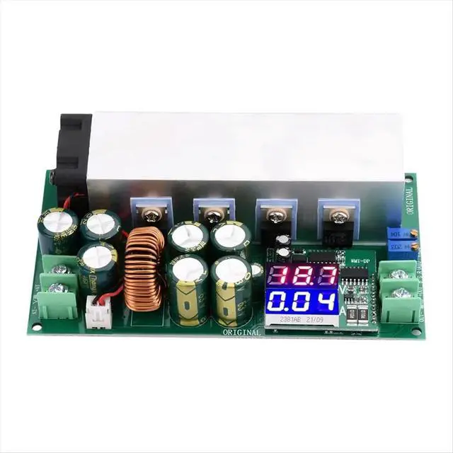 Alt view image 2 of 3 - DC DC Converter 600W CC CV 12-80V to 2.5-50V 5V 6V 12V 24V 24V 48V Step-Down Power Module Adjustable Regulated