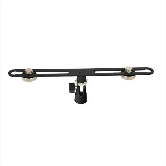 Alt view image 2 of 3 - Dual Microphone Stand Extension Bracket for Studio Recording Adjustable Mic Mounts for Enhanced Sound
