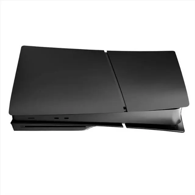 Alt view image 3 of 3 - For Slim Hard Plastic Faceplate Shell Replacement Plate Cover for Console Disc Version Black