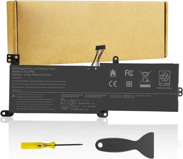 Main image of Futurebatt L16L2PB2 Laptop Battery Compatible with Lenovo IdeaPad 320-14AST 320-14IAP 320-14IKB 14ISK 15ABR 15AST 15IAP 15IKB 15ISK 17ABR 17AST17IKB 17ISK 130-14AST 330-15IKB 14AST 14IGM 14IKB 15AST