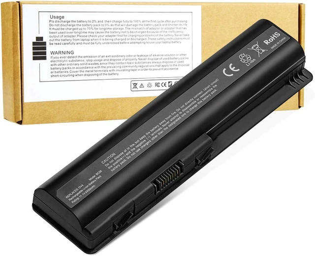 Main image of 484170-001 497694-001 498482-001 484170-002 485041-001 Laptop Battery for HP Pavilion DV4-2040US DV5-1010 CQ40 CQ45 CQ50 CQ60 EV06 G50 G60 G70 G71 G60-535DX Compaq Presario CQ60 CQ50 CQ40 CQ70 CQ45