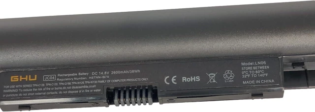Alt view image 4 of 7 - GHU New 38 Wh 2600 mAH JC03 JC04 919701-850 919700-850 919681-421 HSTNN-LB7W HSTNN-DB8E Laptop Battery Compatible with HP 14-bs000 14-bw000 15-bs000 15-bw000 HP 17-bs000 17-ak000 Series