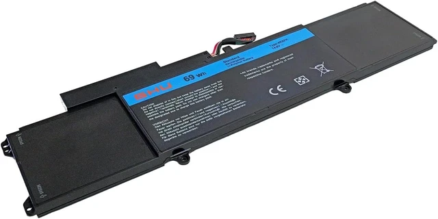 Alt view image 3 of 7 - GHU XPS L421X Battery Premium 69Wh Grade A Polymer Cell, UL Tested, 4RXFK C1JKH Compatible with Laptop Dell Ultrabook, Easy Install, Lasts Long