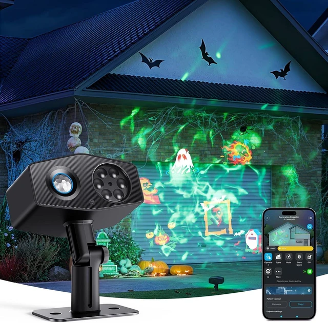 Main image of Govee Outdoor Decoration Projector Light, LED Snowflake Projector, IP67