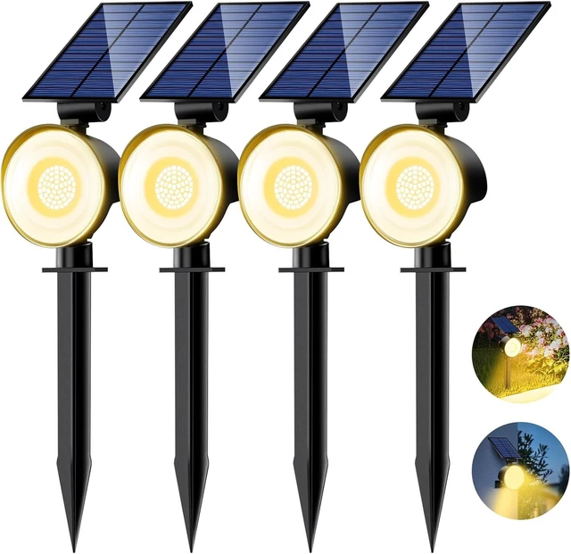 Main image of nipify Solar Spot Lights Outdoor IP65 Waterproof, Landscape Spotlights