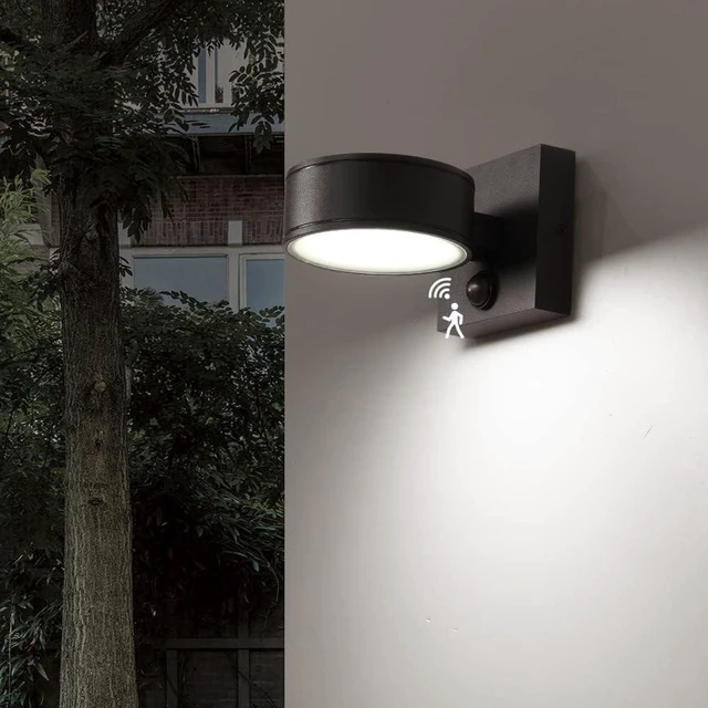 Main image of Motion Sensor Outdoor Lights, Aluminum Outdoor Wall Sconce, LED Porch Lights, Exterior Lighting fixtures, Waterproof 3000K/4000K/5000K Front Porch Light for Garage Enterway
