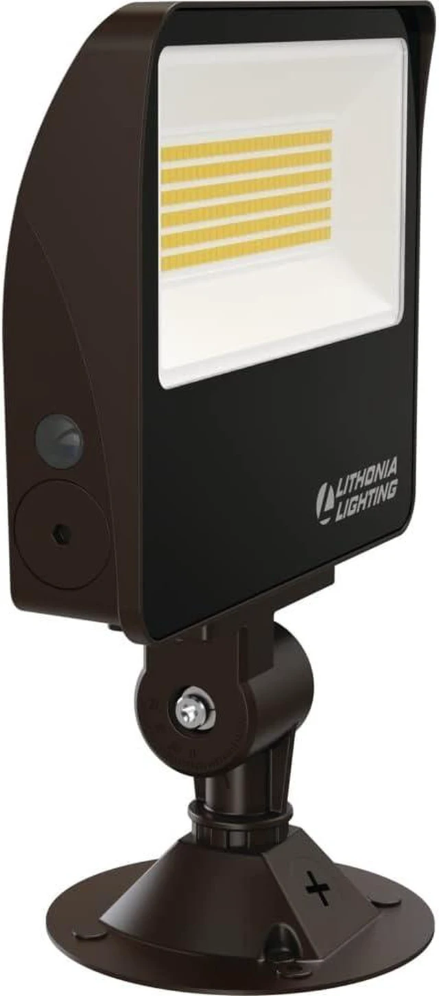 Main image of Lithonia Lighting All-in-One LED Flood Light, Waterproof Dusk to Dawn MVOLT