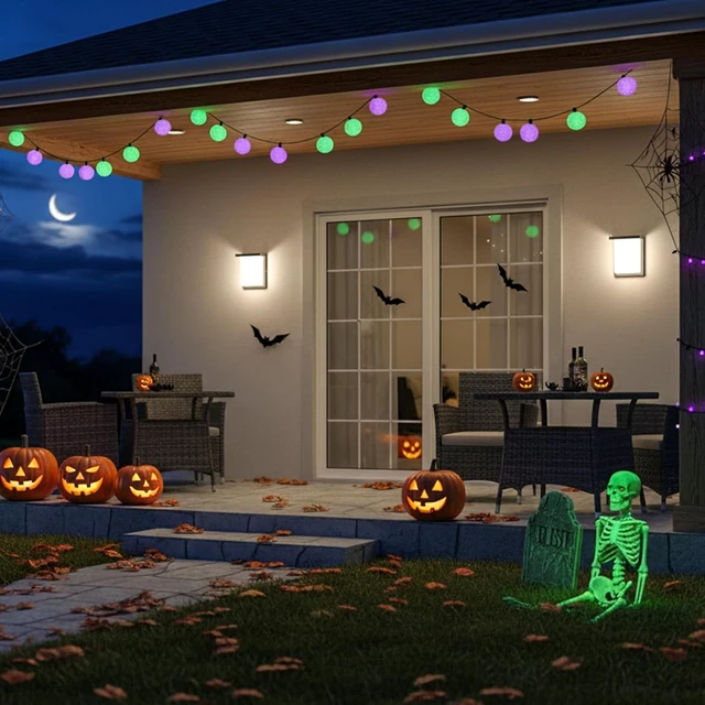 Alt view image 2 of 7 - Modern Outdoor Wall Lights, LED 3CCT Selectable, IP65 Waterproof