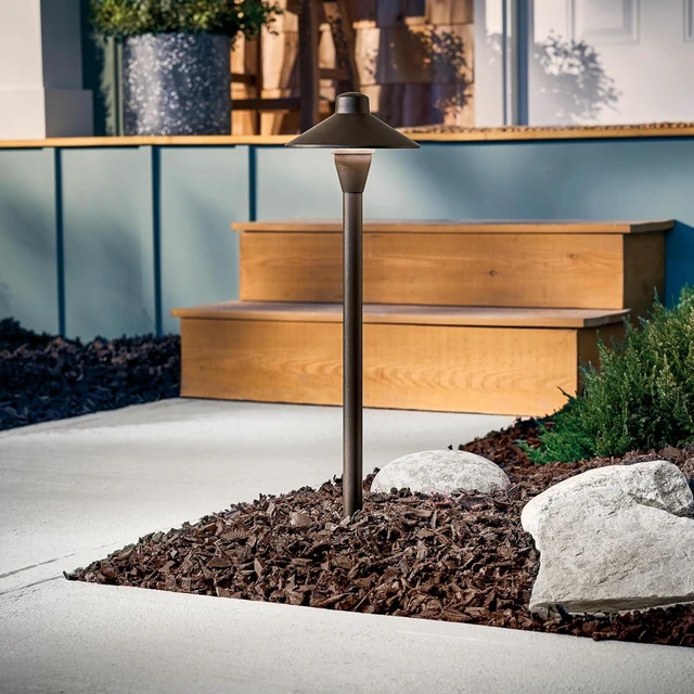 Alt view image 2 of 7 - Kichler 12V Landscape Path Light, Architectural Bronze