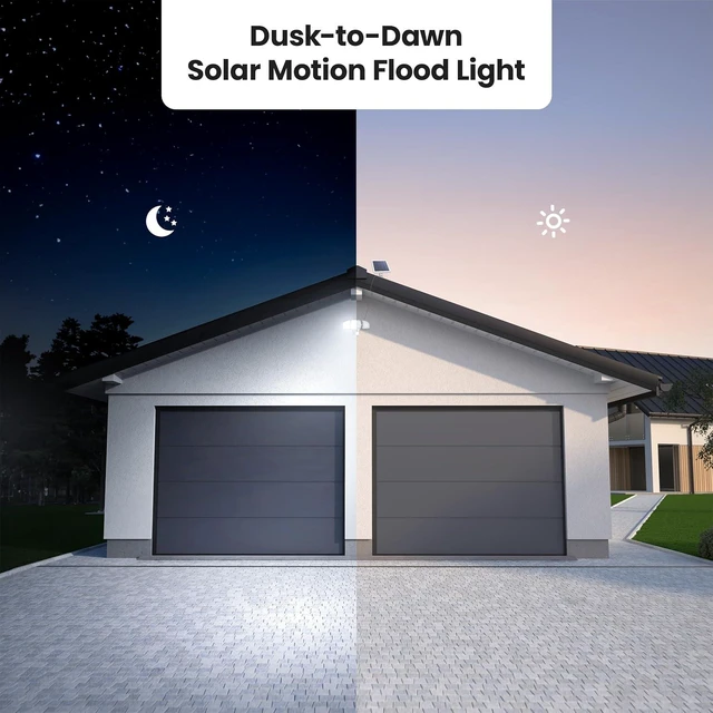 Alt view image 5 of 7 - Feit Electric LED Outdoor Security Floodlight, Motion Activated, Daylight