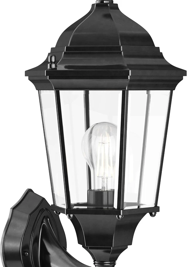 Alt view image 5 of 7 - Kichler Madison Outdoor Wall Sconce Light, Black
