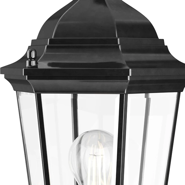 Alt view image 6 of 7 - Kichler Madison Outdoor Wall Sconce Light, Black