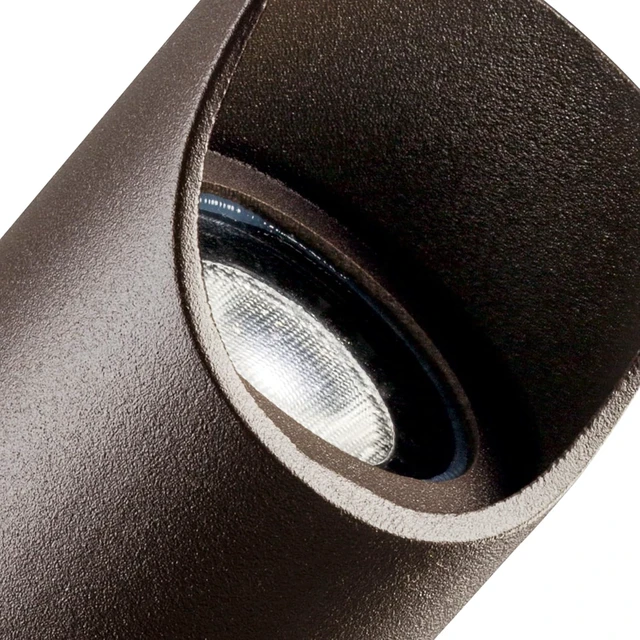 Alt view image 4 of 7 - Kichler 12V LED Landscape Spotlight Light, Textured Bronze