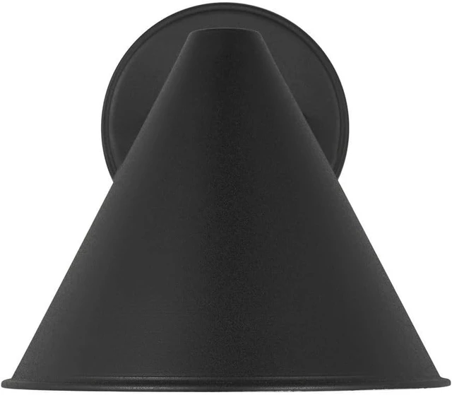 Alt view image 2 of 5 - Generation Lighting Crittenden Small Outdoor Wall Lantern in Black
