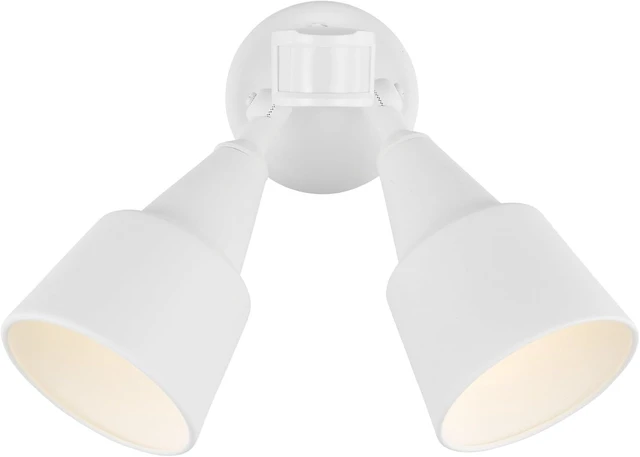 Alt view image 4 of 6 - Generation Lighting 2-Light 12.5-Inch Adjustable Flood Light in Black