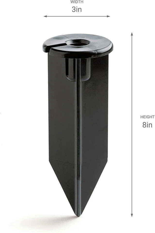 Alt view image 5 of 7 - Kichler 12V Landscape Light Stake, Black