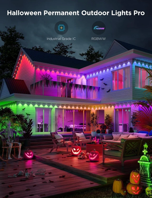 Alt view image 3 of 7 - Govee Driver Module for Permanent Outdoor Lights Pro H706A H706B, White