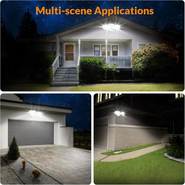Alt view image 5 of 7 - LEPOWER 28W Flood Lights Outdoor - 3000LM Brightness LED Security Lights