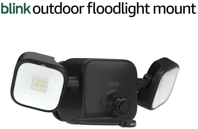 Main image of Blink Outdoor Floodlight Mount Wire-free, 700 lumens, two-year battery life, set up in minutes (Black)