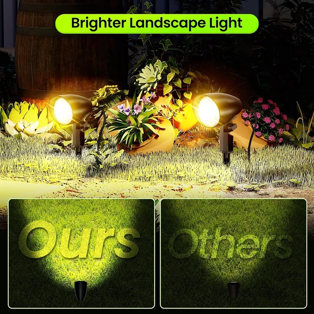 Alt view image 5 of 7 - ZZXX 20W Outdoor Spotlight 120V Landscape Lighting, 1880LM 2700K Yard Light