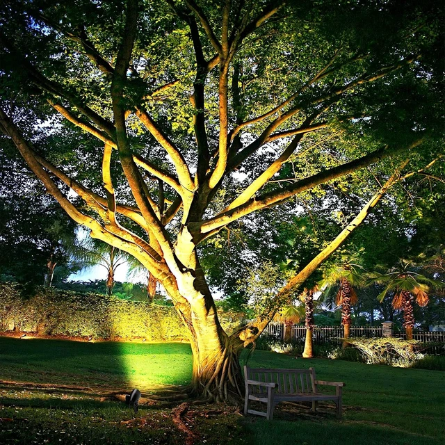 Alt view image 6 of 7 - ZZXX 20W Outdoor Spotlight 120V Landscape Lighting, 1880LM 2700K Yard Light