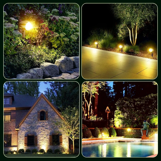 Alt view image 7 of 7 - ZZXX 20W Outdoor Spotlight 120V Landscape Lighting, 1880LM 2700K Yard Light