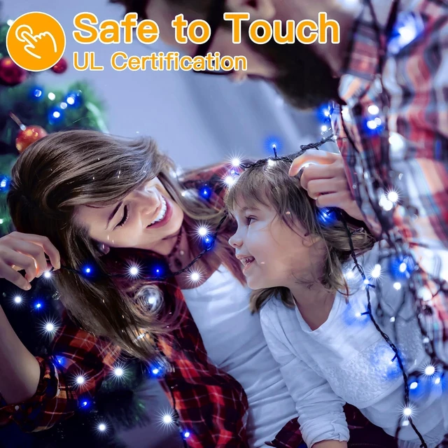 Alt view image 2 of 4 - Ollny 164FT 500 LED Christmas Lights Outdoor Waterproof String Lights
