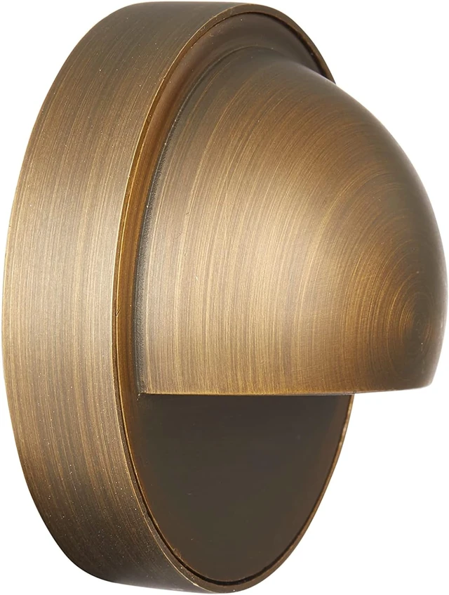 Alt view image 5 of 7 - VOLT Cast Brass 12V Deck Light (Bronze) & 3W 2700K Warm White G4 LED Bulb