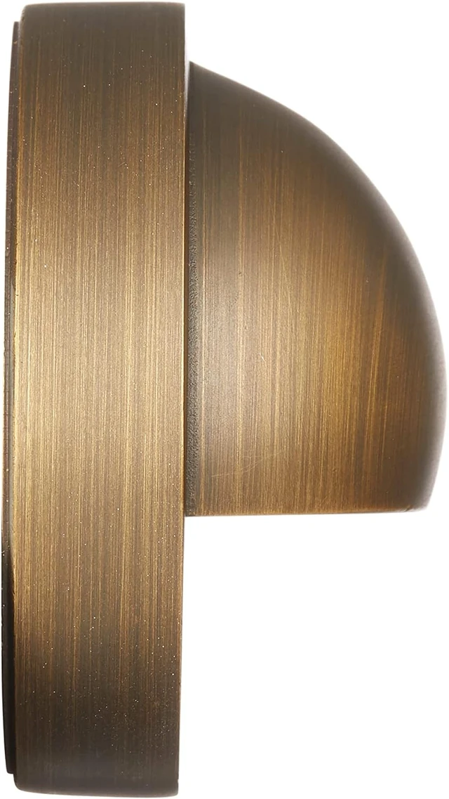 Alt view image 6 of 7 - VOLT Cast Brass 12V Deck Light (Bronze) & 3W 2700K Warm White G4 LED Bulb