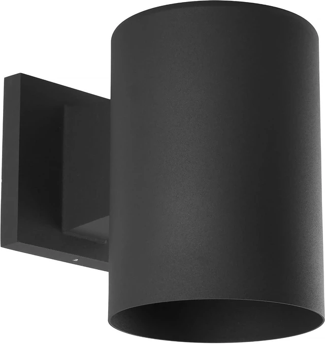 Main image of Progress Lighting Cylinder Outdoor Wall Light, Black