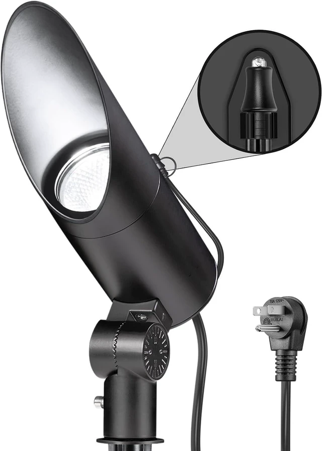 Main image of SUNVIE 20W 5000K LED Dusk to Dawn Flag Pole Spot Light Outdoor with Sensor