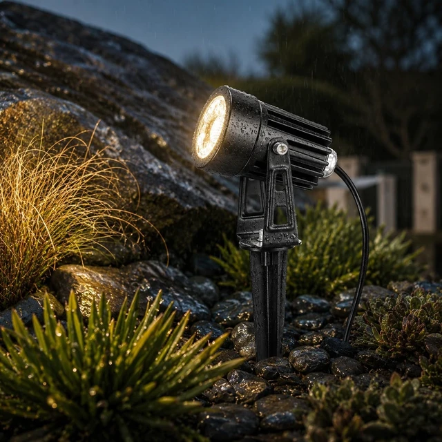 Alt view image 2 of 7 - rosykite Low Voltage Landscape Lighting, Smart Outdoor Spot Lights 6 Pack