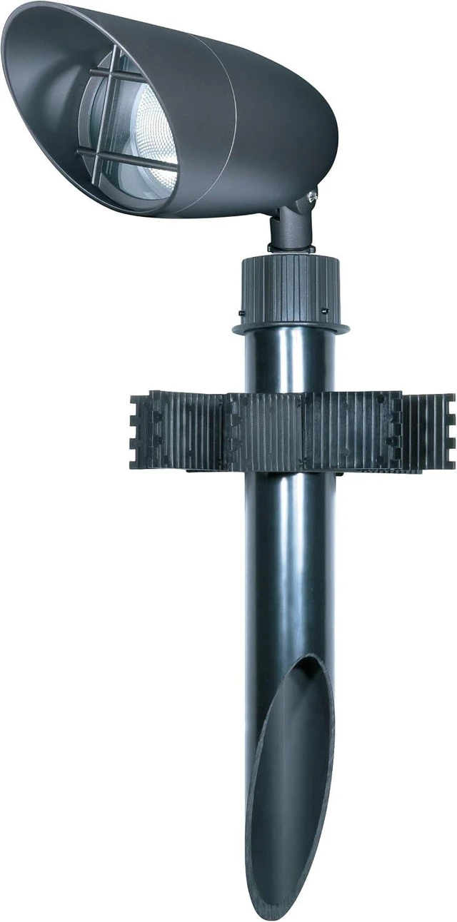 Alt view image 2 of 3 - Nuvo SF76/640, 18" Outdoor Landscape Light Mounting Post, PVC Stake, Bronze