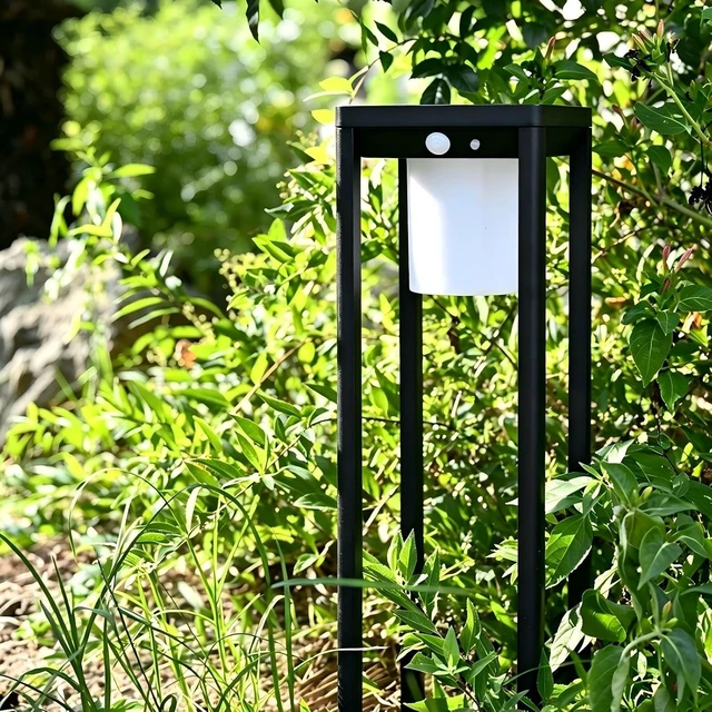 Alt view image 2 of 7 - Outdoor Solar Lanterns Waterproof, LED Motion Sensor Floor Lamp