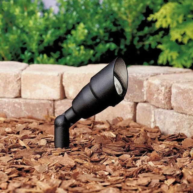 Alt view image 5 of 7 - Kichler 12V Landscape Spotlight Light, Textured Bronze