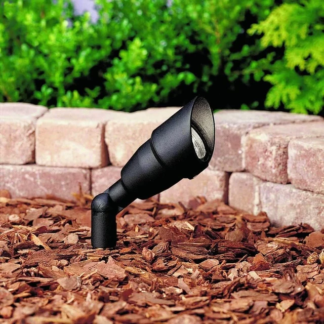 Alt view image 3 of 7 - Kichler 12V Landscape Spotlight Light, Textured Bronze