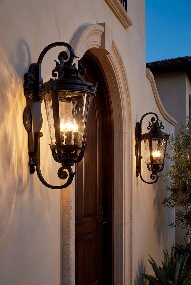 Alt view image 6 of 7 - Casa Marseille 27 1/2" High Black Rustic Outdoor Wall Light Fixture