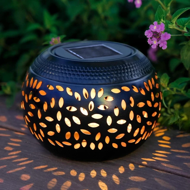 Main image of JMEXSUSS Solar Lanterns Outdoor Waterproof for Patio Table Decor