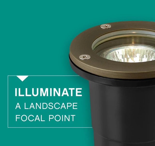Alt view image 5 of 7 - Hinkley Hardy Island 16701MZ Flat Top LED Well Light - Includes Wiring Kit & Anti-Corrosion PVC Burial Sleeve - Matte Bronze