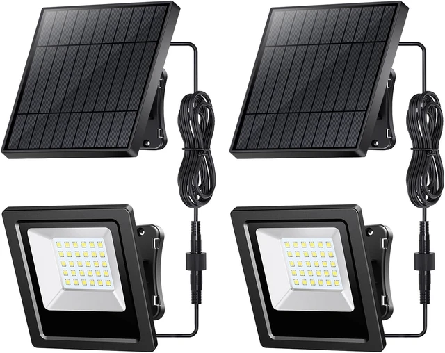 Main image of Lightonight Solar Flood Lights Outdoor 2 Pack, 6500K Cool White