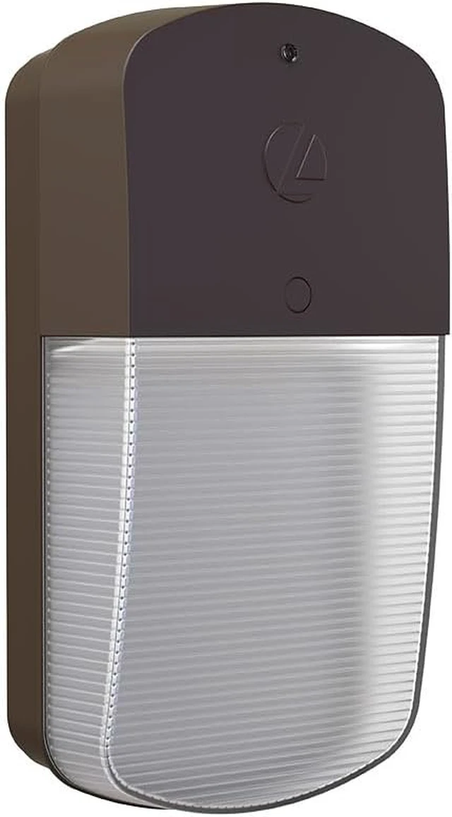 Alt view image 5 of 6 - Lithonia Lighting 5.3" Mini LED Wall Pack Outdoor Light, Dusk to Dawn
