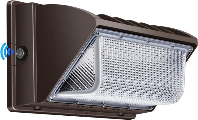 Main image of Juyace 150W LED Wall Pack Exterior Security Flood Light with Dusk to Dawn