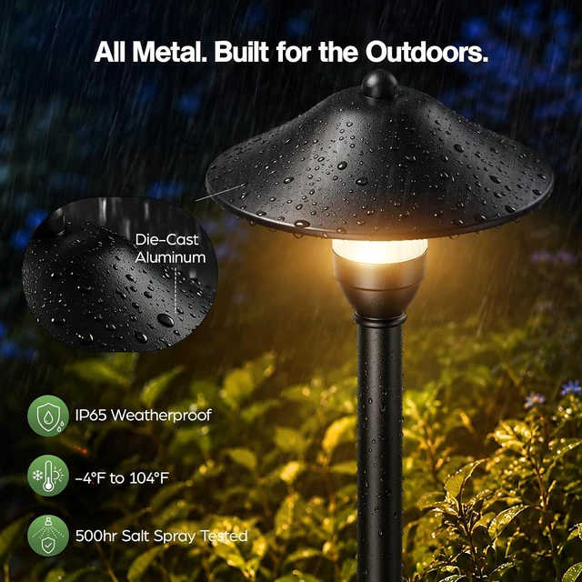 Alt view image 5 of 7 - HIBOITEC 3W Low Voltage Path Light 4P 2700K with G4 Bulb Replaceable