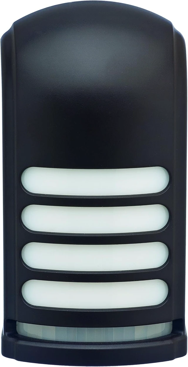 Alt view image 2 of 7 - Xodus Battery Operated LED Deck/Stair Light, Motion Sensor, Bronze, 2 Pack