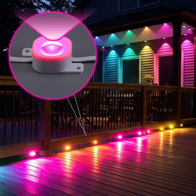 Alt view image 6 of 6 - Beeveer 70 Set Light Clips Compatible with Govee H706 H806 Pro Lights