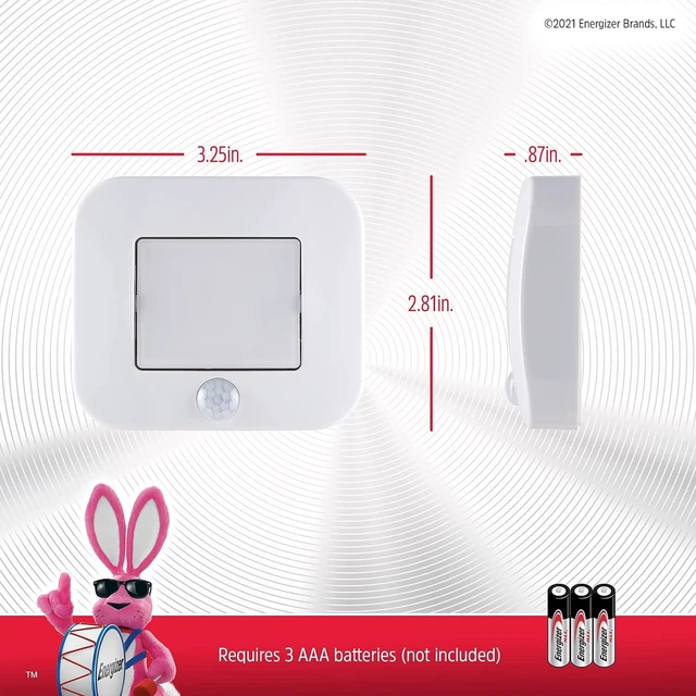 Alt view image 6 of 7 - Energizer Motion Sensor Path Light, Battery Powered, 20 Lumens
