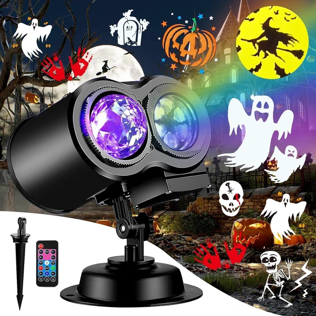 Main image of 2026 Brighter Halloween Projector Lights,FLITI 19HD Slide (Ocean Wave & Patterns),11 Themes Waterproof Holiday Projector with Remote for Halloween,Christmas Decorations Outdoor or Indoors