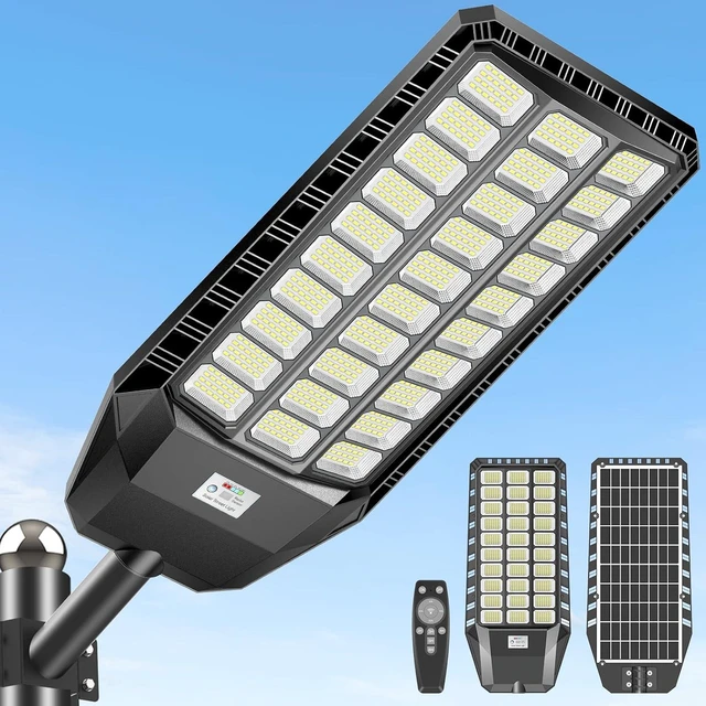 Main image of Deepn 12000W Solar Lights Outdoor Waterproof with Motion Sensor, TW030